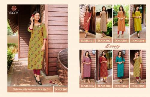 Rayon Foil Print Casual Wear Kurti 