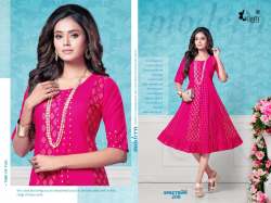 Rayon Foil Print Kurti
