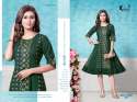 Rayon Foil Print Kurti thumb 2