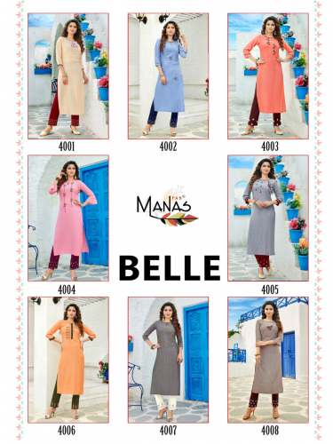 Rayon Lurex Embroidered Kurti
