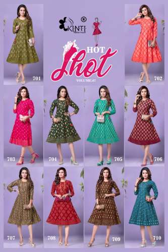 Rayon Slub 14 Kg Kurti