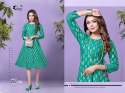 Rayon Slub 14 Kg Kurti thumb 11
