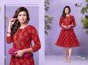 Rayon Slub 14 Kg Kurti thumb 7