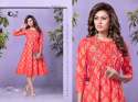 Rayon Slub 14 Kg Kurti thumb 8