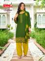 Ryon Kurti Pent With Dupatta Set thumb 1
