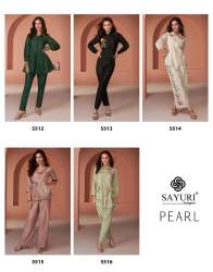 SAYURI BRAND PURE SILK CO ORD SET