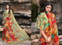 Soft Chiffon With Digital Printed Saree thumb 4