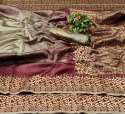 Soft Lichi Silk Wedding Wear Saree thumb 1