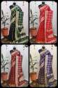 Stylish Art Silk Bandhani Saree thumb 4