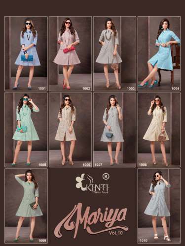 Stylish Causal Wear Rayon Anarakli Kurti