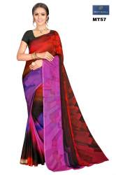 Stylish Chiffon With Digital Print Saree