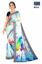 Stylish Chiffon With Digital Print Saree thumb 1