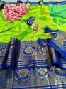 Stylish Cotton Silk Wedding Saree thumb 4