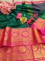 Stylish Cotton Silk Wedding Saree thumb 5