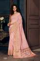 Stylish Fancy Linen Silk Saree thumb 6