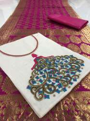 Stylish Handwork Dress Material 