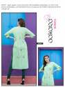 stylish heavy embroidery Straight Kurti  thumb 3