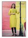 stylish heavy embroidery Straight Kurti  thumb 9
