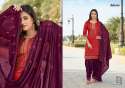 Stylish Jam Silk Patiyala Suit thumb 8