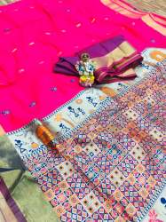 Stylish LIlan Cotton Silk Saree