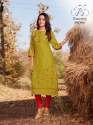 STYLISH PREMIUM COTTON EMBROIDERED KURTIS thumb 5