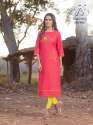STYLISH PREMIUM COTTON EMBROIDERED KURTIS thumb 8