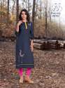 STYLISH PREMIUM COTTON EMBROIDERED KURTIS thumb 9