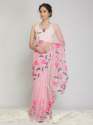 Stylish Pure Organza  Digital Print Saree thumb 7