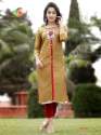 Stylish Rayon  Embroidered Festive Wear Kurti thumb 5
