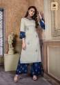 Stylish Rayon Embroidered Festive Wear Kurtis thumb 2