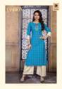 Stylish Rayon Embroidered Festive Wear Kurtis thumb 3