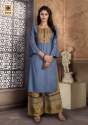 Stylish Rayon Embroidered Festive Wear Kurtis thumb 4