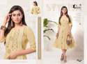 Stylish Rayon Festive Anarklii  Kurti thumb 2