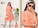 Stylish Rayon Festive Anarklii  Kurti thumb 7