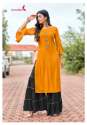 Stylish Rayon With Embroidered Kurtis  thumb 7