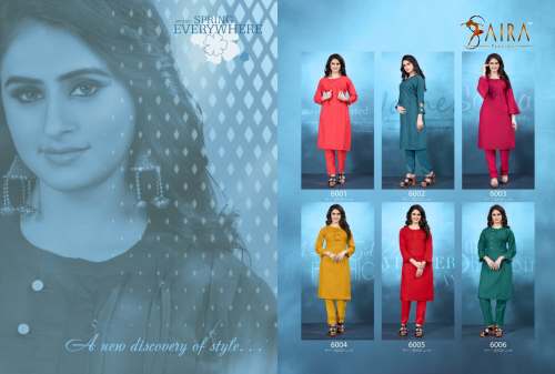 Stylish Rubby Cotton Casual Wear Kurti 