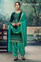Stylish Satin Cotton Patiala Suit thumb 1