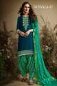 Stylish Satin Cotton Patiala Suit thumb 6