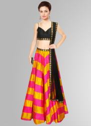 SEQUENCE WORK BANGLORI SILK LEHENGHA CHOLI