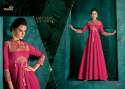 Triva Silk With Heavy Embroidery Anarkali Kurti thumb 2