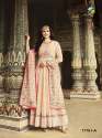 Wedding Wear Dola Silk Embroidered SalWar Suit thumb 4