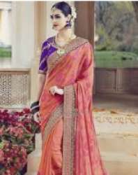 fancy party wear saree