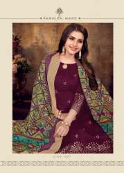 Glace Cotton Printed Dress Material - ZOHRA 