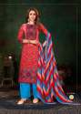 Kulfi Collection- Cambric Cotton Dress Material  thumb 11