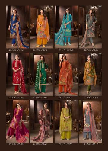 Zara Collection Dress Material At Wholesale Rate by Aaina Silk Mills LLP