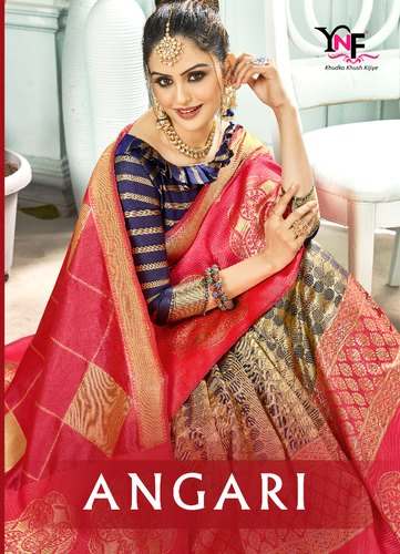 Angaari Silk Banarasi Art Silk Saree