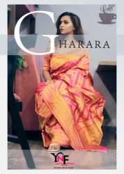 Gharara Silk Ikkat Silk Saree