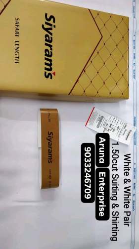 Siyaram' White n White Pair