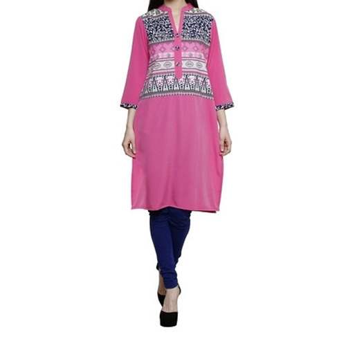Crepe cotton kurti by Ritzzy Creations