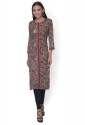 Ritzzy Grey Rayon Kurti
